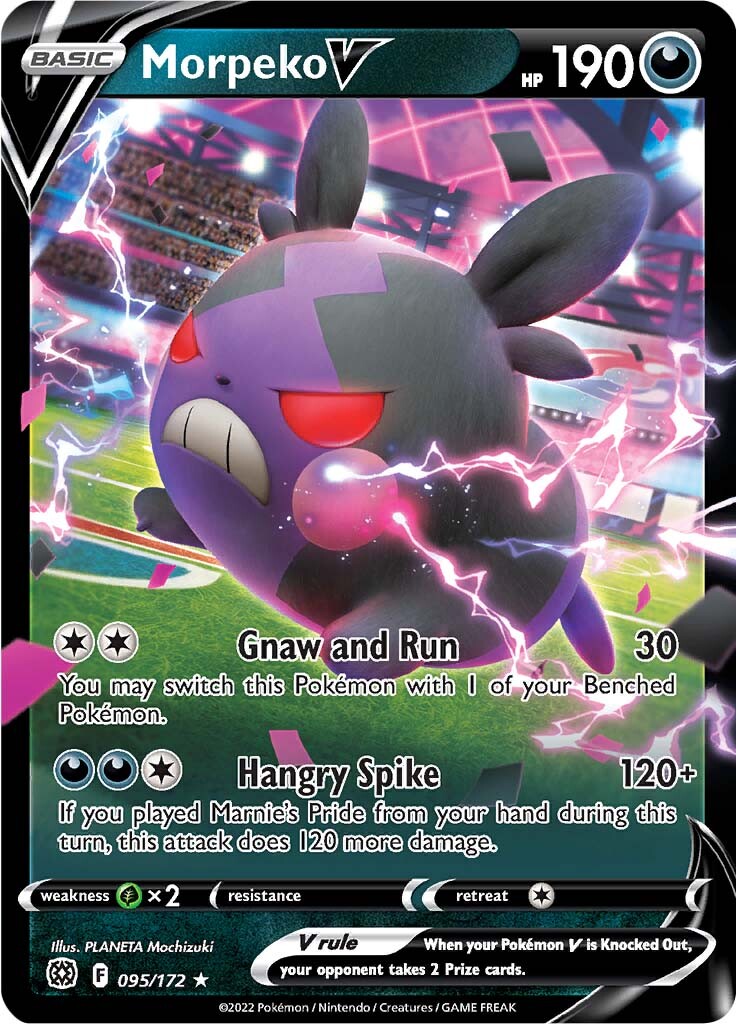 Morpeko V (095/172) [Sword & Shield: Brilliant Stars] | Mega City Incorporated