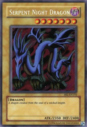 Serpent Night Dragon [SRL-103] Secret Rare | Mega City Incorporated