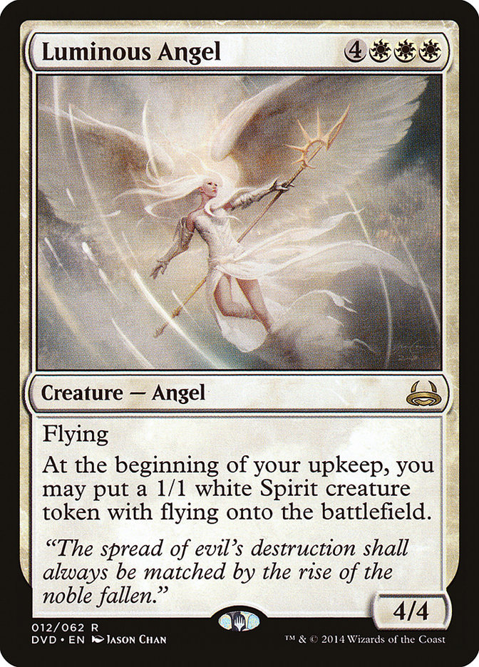 Luminous Angel (Divine vs. Demonic) [Duel Decks Anthology] | Mega City Incorporated