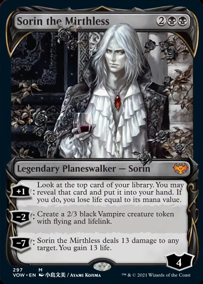 Sorin the Mirthless (Showcase Fang Frame) [Innistrad: Crimson Vow] | Mega City Incorporated