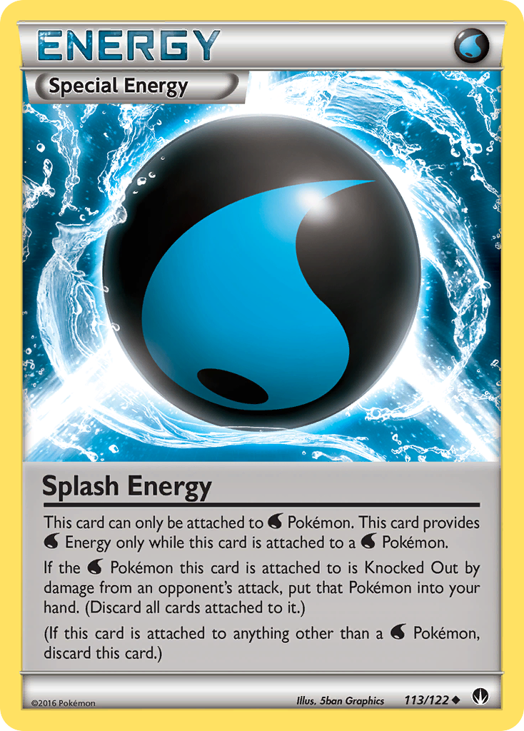 Splash Energy (113/122) [XY: BREAKpoint] | Mega City Incorporated