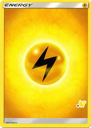 Lightning Energy (Pikachu Stamp #17) [Battle Academy 2020] | Mega City Incorporated