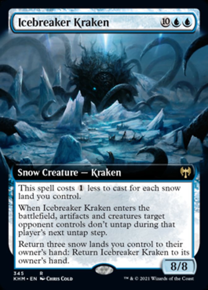 Icebreaker Kraken (Extended Art) [Kaldheim] | Mega City Incorporated