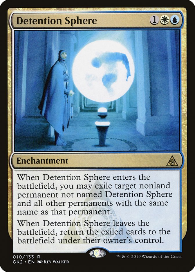 Detention Sphere [Ravnica Allegiance Guild Kit] | Mega City Incorporated