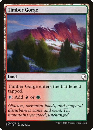 Timber Gorge [Dominaria] | Mega City Incorporated