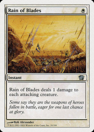 Rain of Blades [Eighth Edition] | Mega City Incorporated