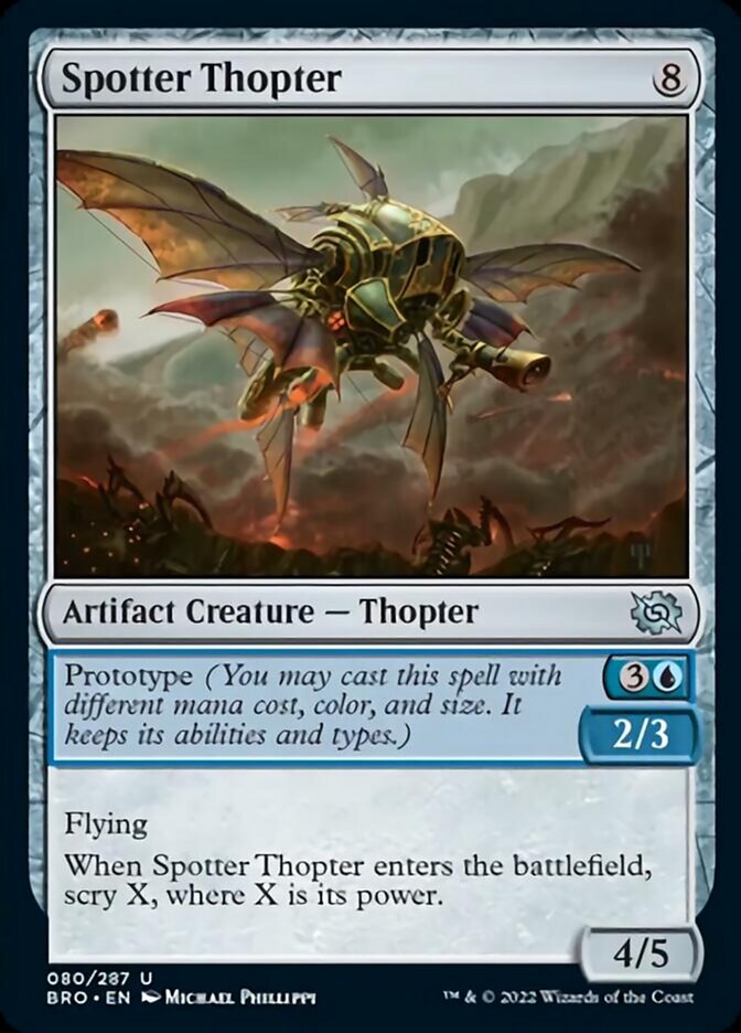 Spotter Thopter [The Brothers' War] | Mega City Incorporated