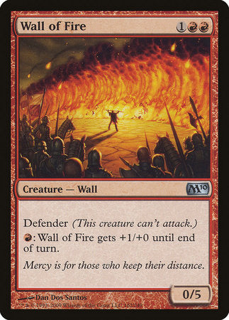 Wall of Fire [Magic 2010] | Mega City Incorporated