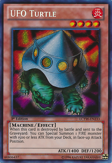 UFO Turtle [LCYW-EN233] Secret Rare | Mega City Incorporated