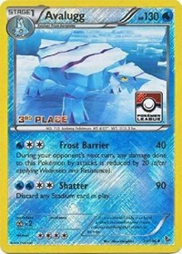 Avalugg (31/106) (League Promo 3rd Place) [XY: Flashfire] | Mega City Incorporated