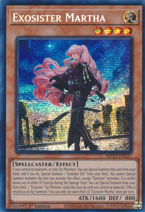 Exosister Martha [MP23-EN127] Prismatic Secret Rare | Mega City Incorporated