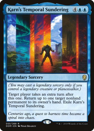 Karn's Temporal Sundering [Dominaria] | Mega City Incorporated