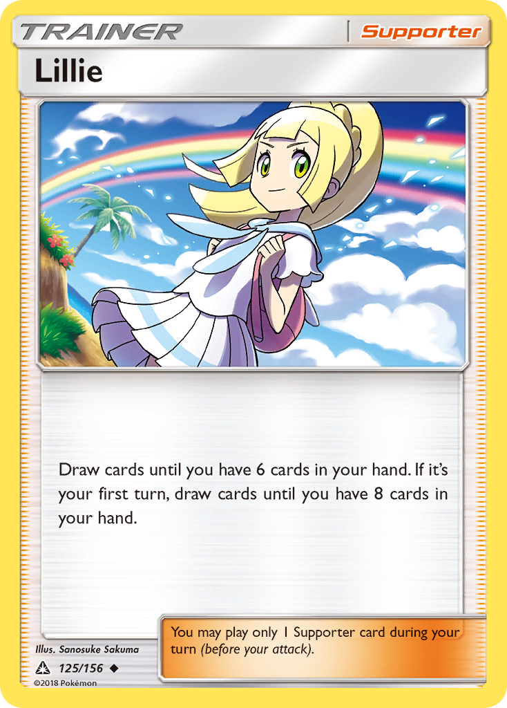 Lillie (125/156) [Sun & Moon: Ultra Prism] | Mega City Incorporated