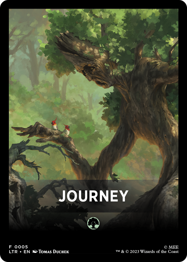 Journey Theme Card [The Lord of the Rings: Tales of Middle-Earth Tokens] | Mega City Incorporated