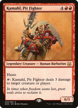 Kamahl, Pit Fighter [Duel Decks: Mind vs. Might] | Mega City Incorporated