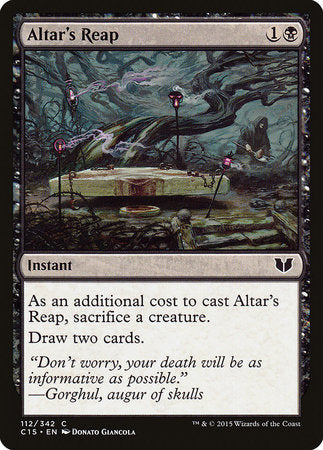 Altar's Reap [Commander 2015] | Mega City Incorporated