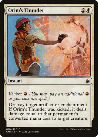 Orim's Thunder [Commander Anthology] | Mega City Incorporated