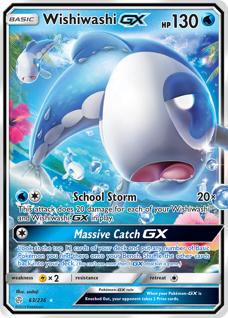 Wishiwashi GX (63/236) [Sun & Moon: Cosmic Eclipse] | Mega City Incorporated