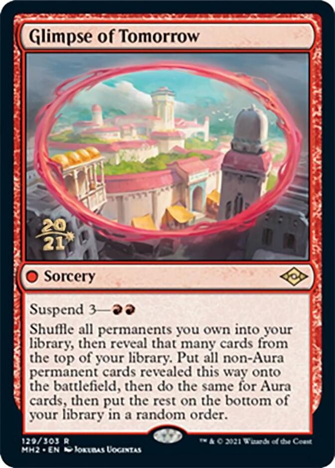 Glimpse of Tomorrow [Modern Horizons 2 Prerelease Promos] | Mega City Incorporated