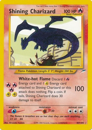 Shining Charizard (107/105) [Neo Destiny Unlimited] | Mega City Incorporated