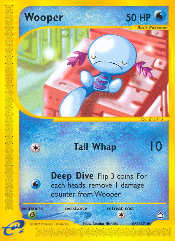 Wooper (66/147) [Aquapolis] | Mega City Incorporated