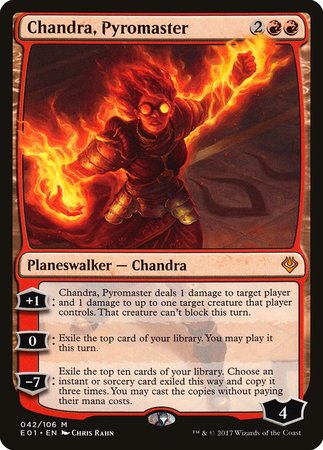 Chandra, Pyromaster [Archenemy: Nicol Bolas] | Mega City Incorporated