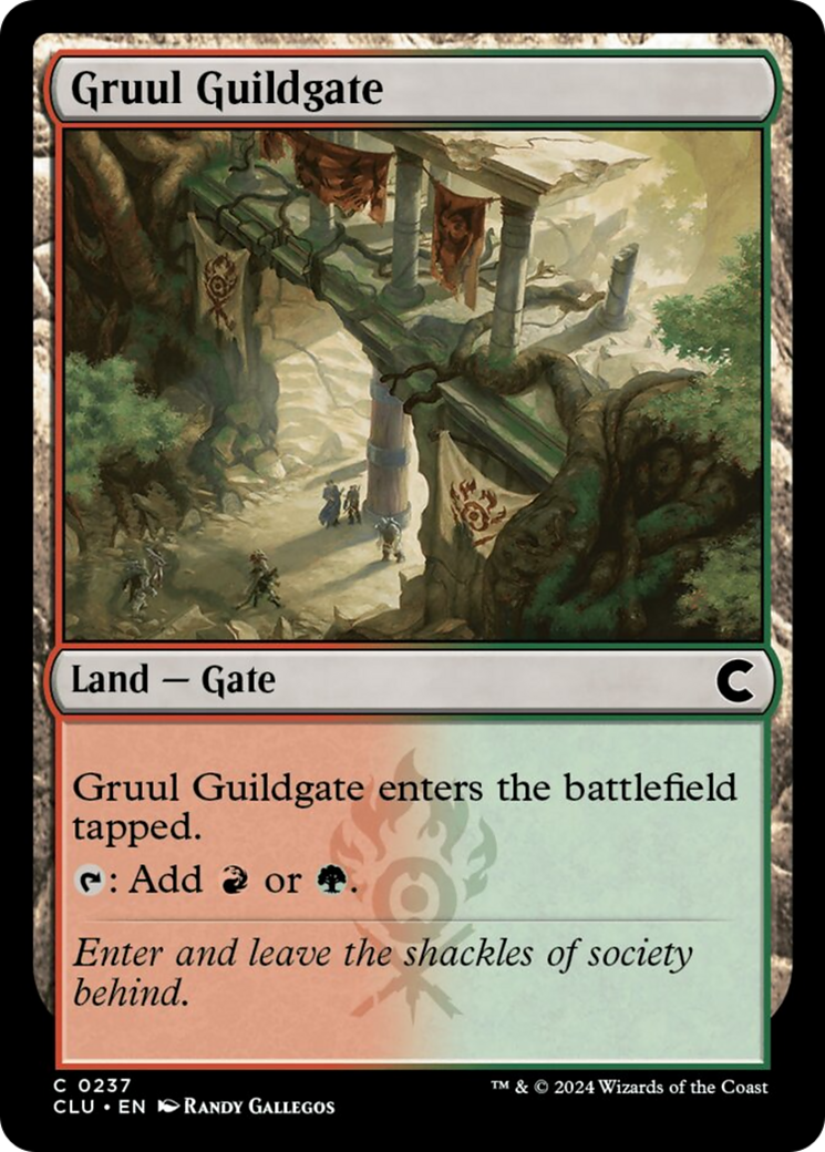 Gruul Guildgate [Ravnica: Clue Edition] | Mega City Incorporated