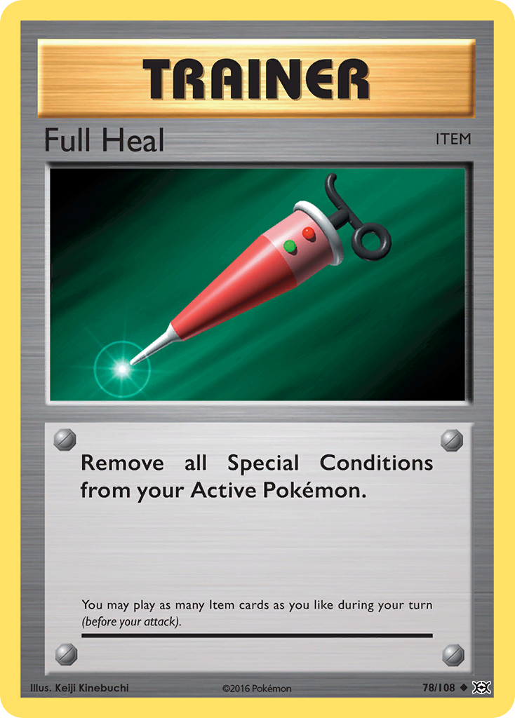 Full Heal (78/108) [XY: Evolutions] | Mega City Incorporated