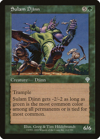 Sulam Djinn [Invasion] | Mega City Incorporated