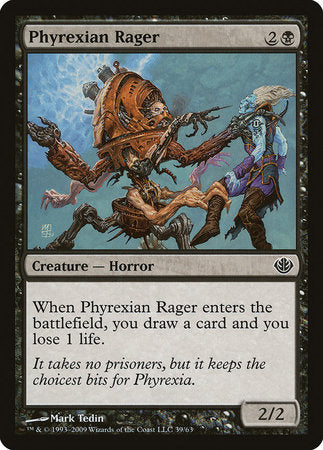 Phyrexian Rager [Duel Decks: Garruk vs. Liliana] | Mega City Incorporated