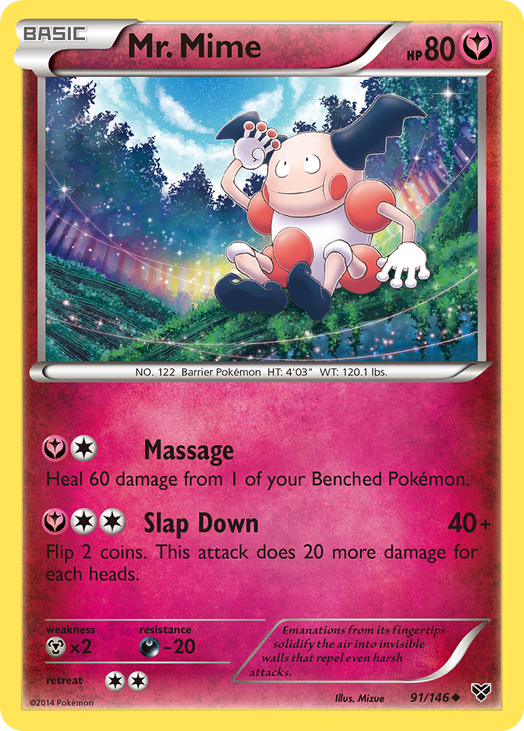 Mr. Mime (91/146) [XY: Base Set] | Mega City Incorporated