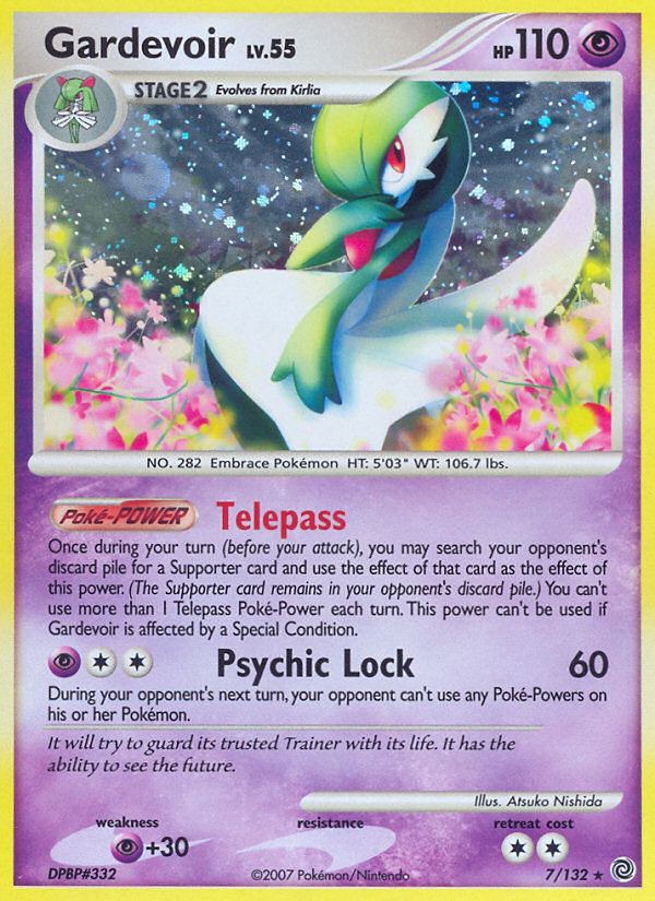 Gardevoir (7/132) [Diamond & Pearl: Secret Wonders] | Mega City Incorporated