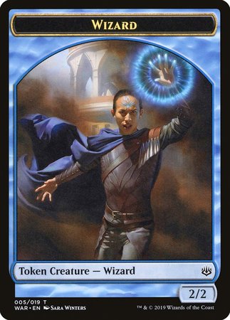 Wizard Token [War of the Spark Tokens] | Mega City Incorporated