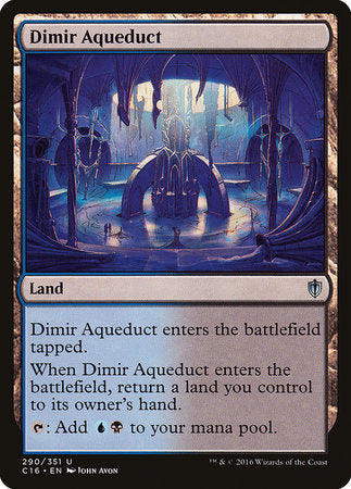 Dimir Aqueduct [Commander 2016] | Mega City Incorporated