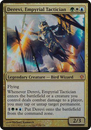 Derevi, Empyrial Tactician (Commander 2013) [Commander 2013 Oversized] | Mega City Incorporated