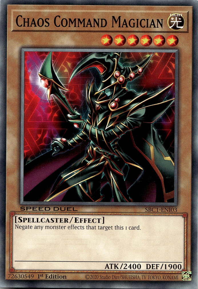 Chaos Command Magician [SBC1-ENI03] Common | Mega City Incorporated