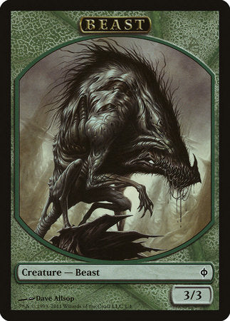 Beast Token [New Phyrexia Tokens] | Mega City Incorporated