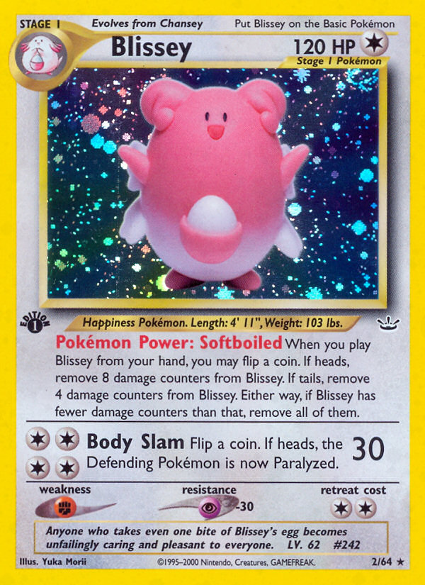 Blissey (2/64) [Neo Revelation 1st Edition] | Mega City Incorporated