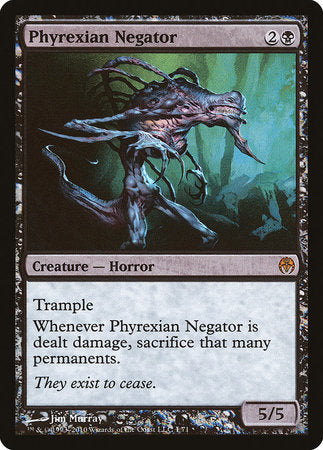 Phyrexian Negator [Duel Decks: Phyrexia vs. the Coalition] | Mega City Incorporated