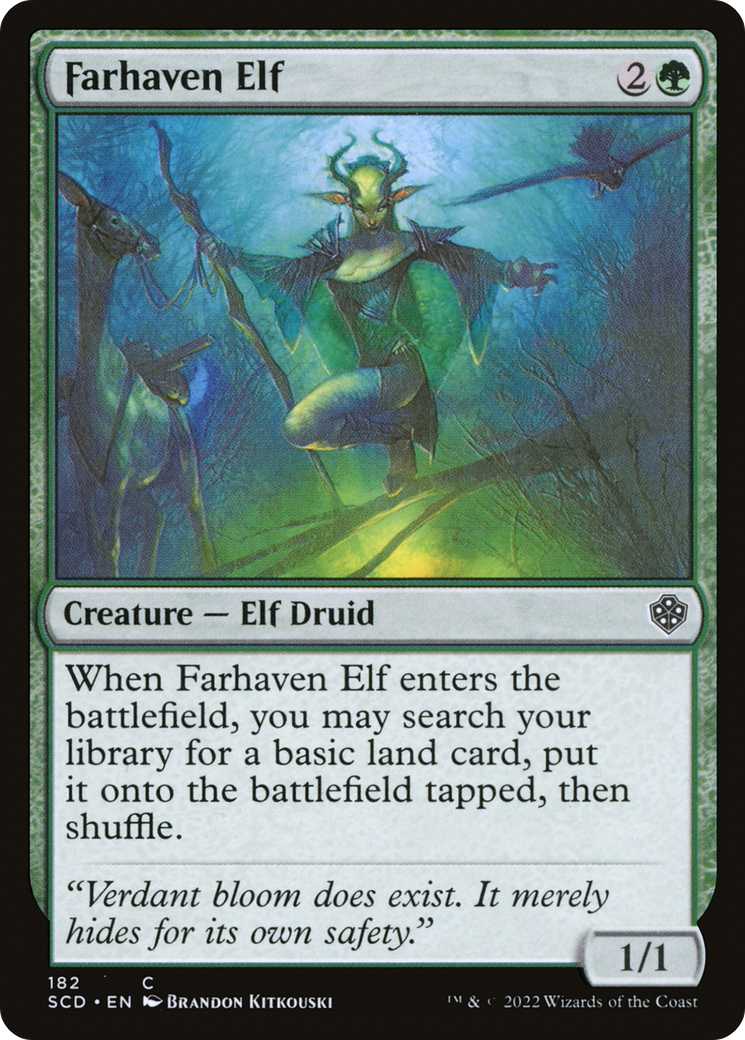 Farhaven Elf [Starter Commander Decks] | Mega City Incorporated