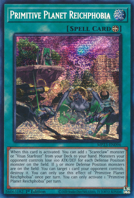 Primitive Planet Reichphobia [MP23-EN096] Prismatic Secret Rare | Mega City Incorporated