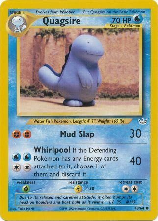 Quagsire (48/64) [Neo Revelation Unlimited] | Mega City Incorporated