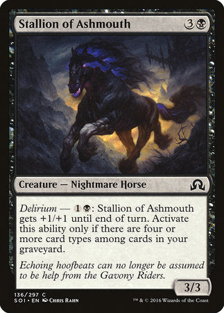 Stallion of Ashmouth [Shadows over Innistrad] | Mega City Incorporated