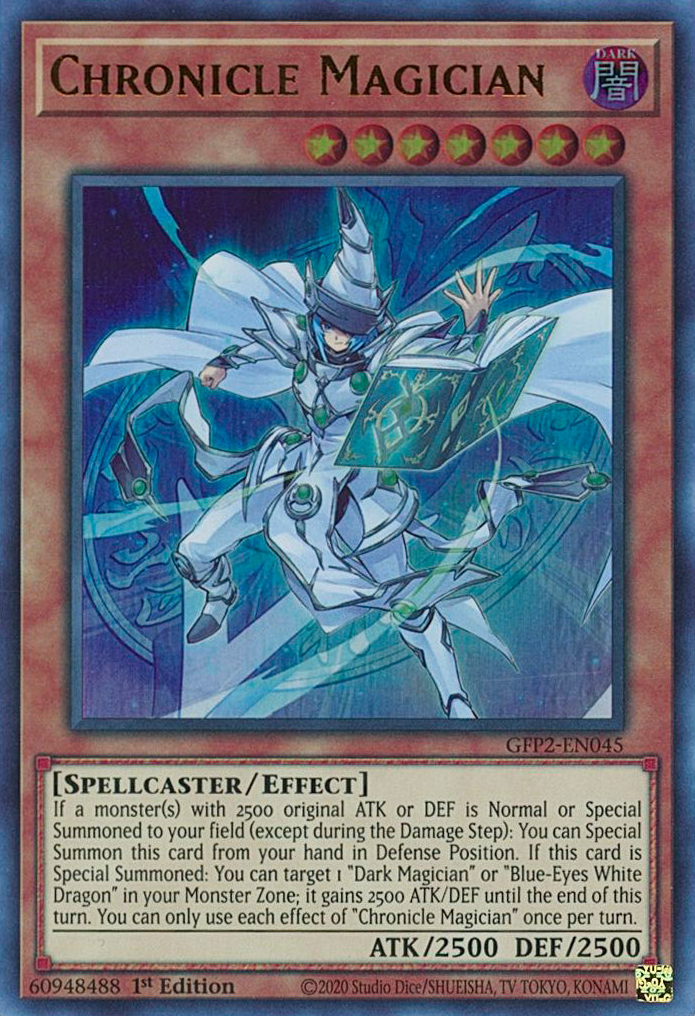 Chronicle Magician [GFP2-EN045] Ultra Rare | Mega City Incorporated