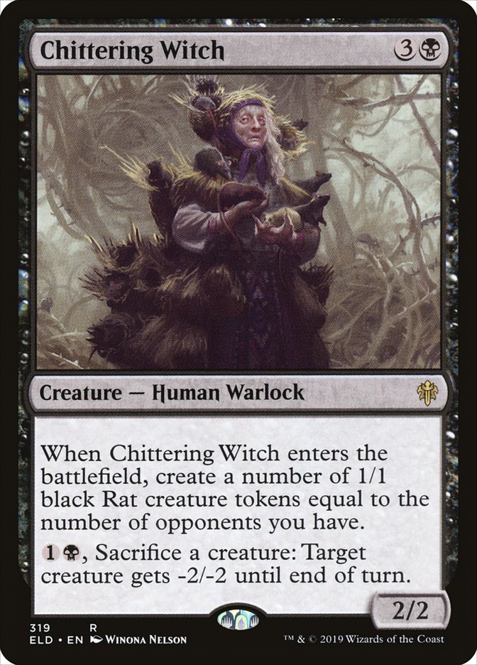 Chittering Witch [Throne of Eldraine] | Mega City Incorporated