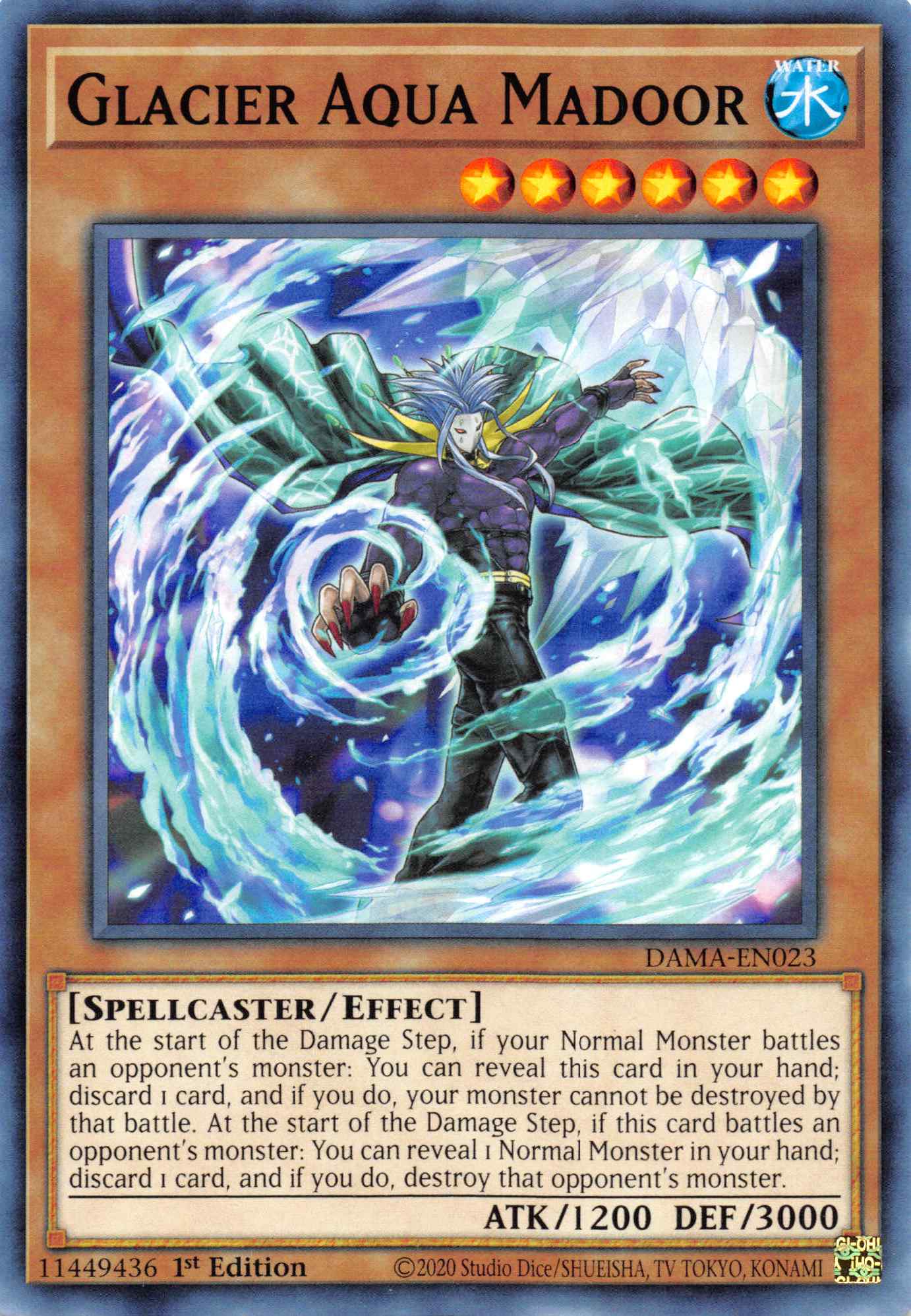 Glacier Aqua Madoor [DAMA-EN023] Common | Mega City Incorporated