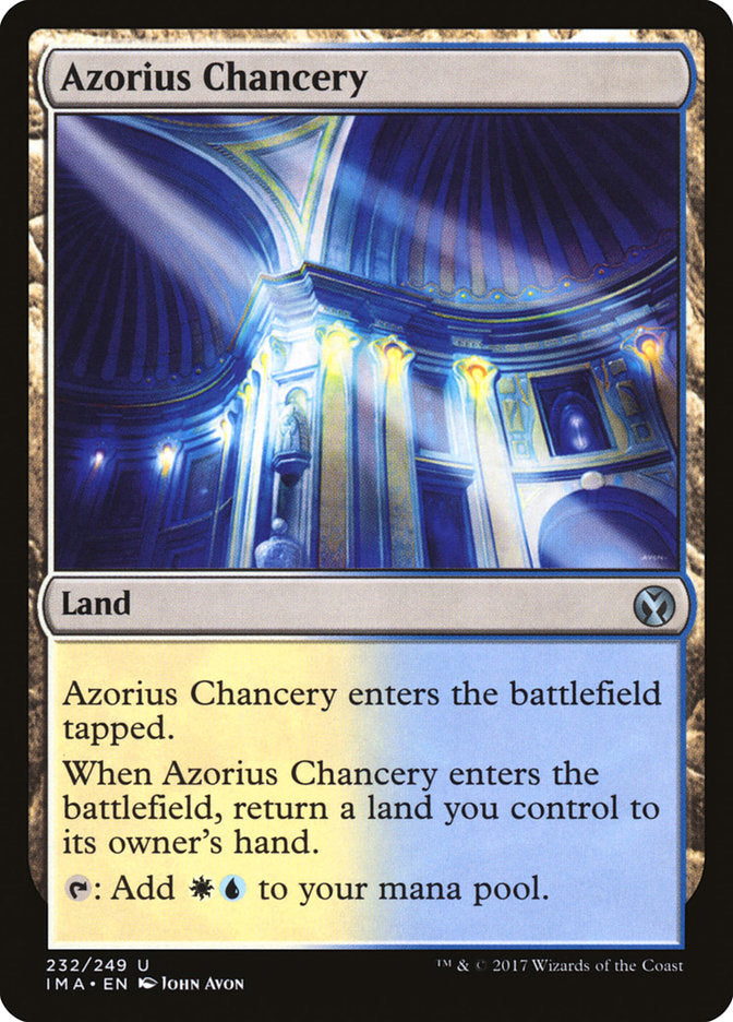 Azorius Chancery [Iconic Masters] | Mega City Incorporated