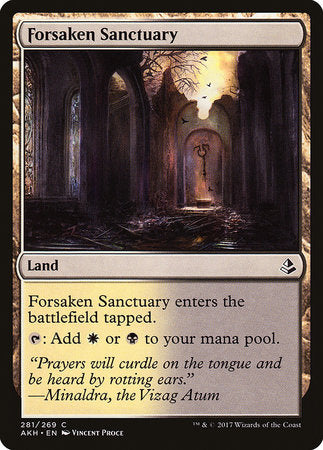 Forsaken Sanctuary [Amonkhet] | Mega City Incorporated