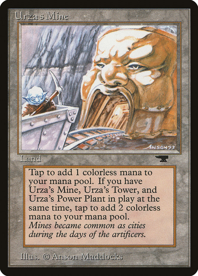 Urza's Mine (Mine Cart Entering Mouth) [Antiquities] | Mega City Incorporated