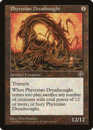 Phyrexian Dreadnought [Mirage] | Mega City Incorporated